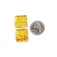 thumbnail image 2 of Milltown Merchants Yellow Glow Foil Tile 3/4 Inch Mosaic Tile (3 lbs), 2 of 5