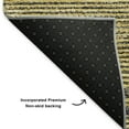 thumbnail image 3 of Addison Rugs Mayfield Washable Transitional Modern Graphite Rectangle Rug, 8' x 10', 3 of 6