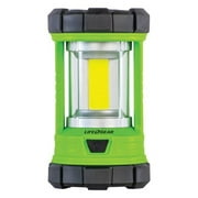 Life Gear 41-3992 2,200-Lumen USB Rechargeable Lantern and Powerbank, Green, Regular