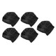 thumbnail image 1 of 5PCS Sleeping Hair Cap Silk Fabric Wide Band Satin Bonnet Breathable Headband Bonnets, 1 of 5