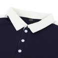 thumbnail image 4 of SEAOPEN Men's Short Sleeve Shirts Lightweight Button T-Shirts Basic Casual Shirts Today Navy,L, 4 of 6
