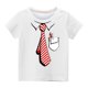 thumbnail image 3 of Niño Pequeño Camisa de Pascua Chico Manga Corta Camiseta Gráfica Cuello Redondo Crop Top para 3-14 Años Niñas Y Chico, 3 of 3
