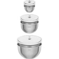 thumbnail image 2 of ZWILLING Fresh & Save BOWLS 3-pc Stainless Steel Vacuum Bowl Set, 2 of 8