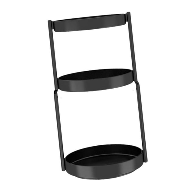 Especiero giratorio de 360 grados, antideslizante, para almacenar especias, conservas y cosméticos. Tres Capas 30cm