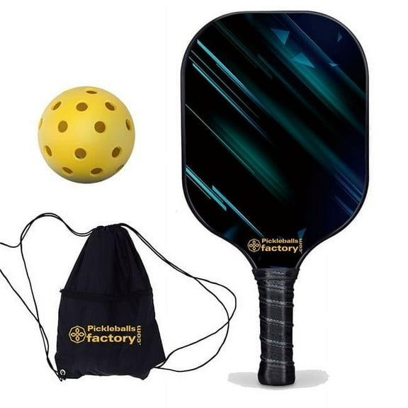Pickleball Factory PB00054-9-C 2024 Best Pickleball Paddles - Light Shadow Pickleball Paddles for Beginners, Best Women Pickleball Paddle, Carbonfiber Graphite