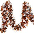 thumbnail image 2 of Ailezt Halloween Decor Halloween With White Ornament | Shiny Metallic Black Orange Indoor Outdoor Halloween Decorations For Home Mantle Party, 2 of 5