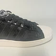 thumbnail image 2 of Adi - das Mens Size 13 Superstar G60979 Patent Leather Black Running Shoes Sneakers, 2 of 6