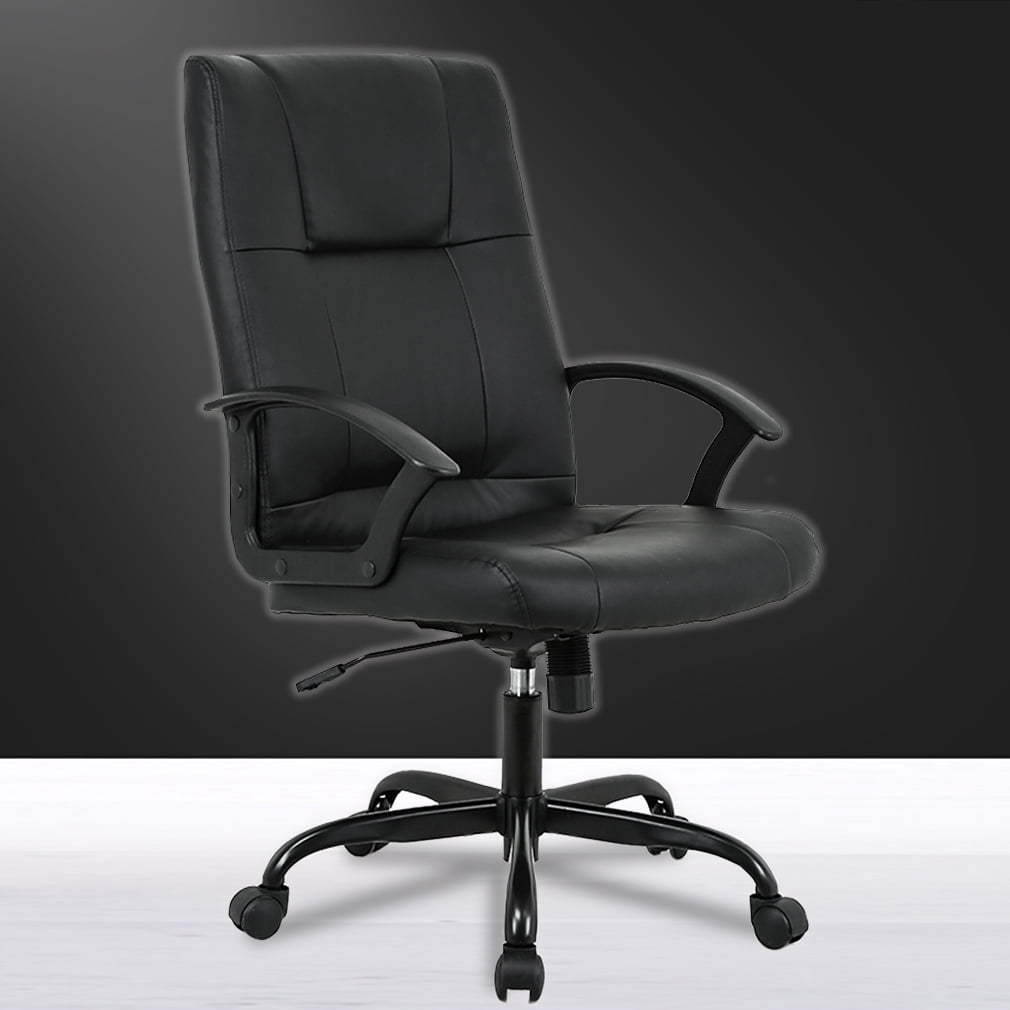 Home Office Chair Ergonomic Desk Task Executive Rolling Swivel Adjustable Computer With Lumbar Support Headrest Pu Leather