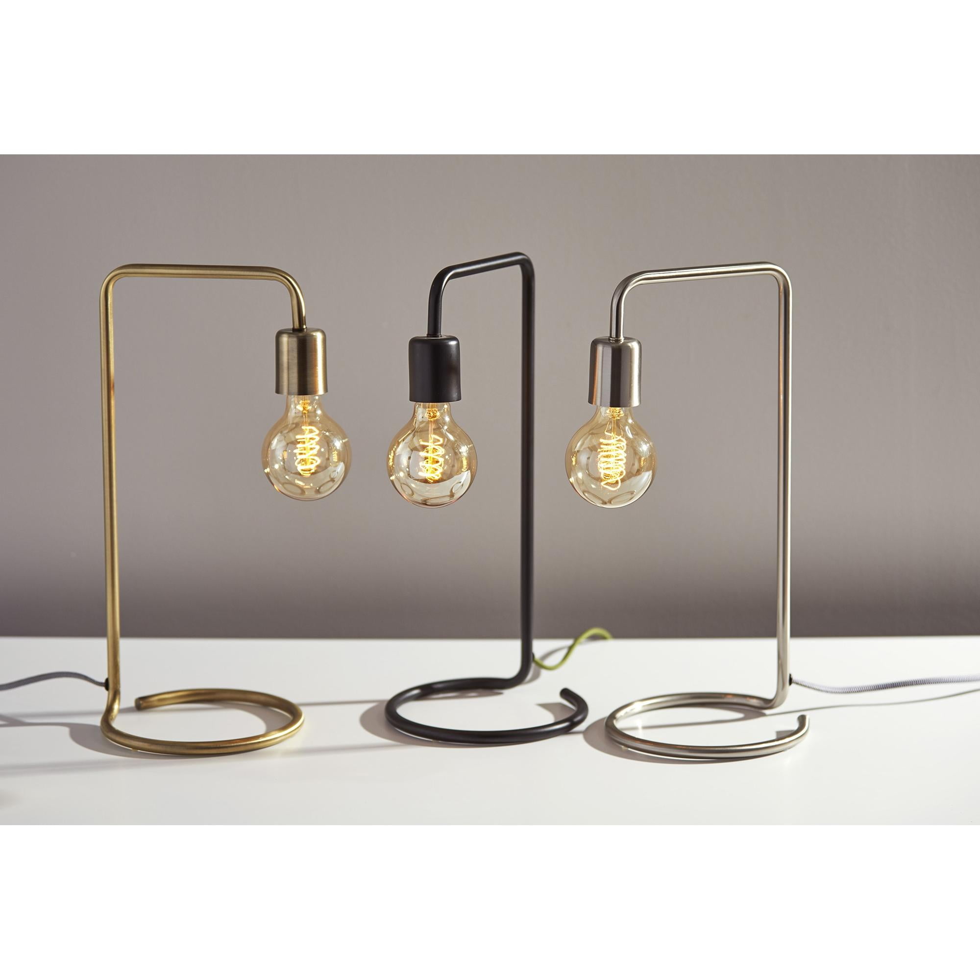 Adesso Morgan Desk Lamp, Antique Brass,