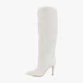 thumbnail image 2 of Vince Camuto Kashleigh Narrow Calf Women's Boots Bone Size 6 M, 2 of 8
