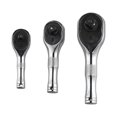 thumbnail image 1 of 72 Teeth Quick Socket Mini Ratchet Wrench 1/4 3/8 1/2 Big Medium Small Fly Two-Way Horns Short Handle Repair Hand Tools, 1 of 5
