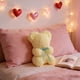 thumbnail image 5 of Peluche de oso pompón | Regalo de San Valentín y adorno navideño | Peluche de poliéster de 21 x 14 cm para fiestas y el hogar, 5 of 6