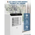 thumbnail image 3 of Garvee 10000 BTU Standing Air Conditioner, Portable AC Unit with Remote Control & Window Kits for Rooms up to 450 Sq.ft, White/Black, 3 of 6