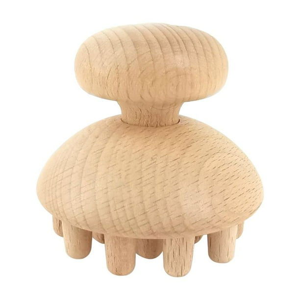 Herramienta de Masaje de Terapia Con Forma de de Madera Masajeador Rodillo de Masaje de Fascia Anticelulitis para Aliviar el Dolor Muscular de Cuerpo Completo