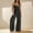Dark Gray, variant on Womens Loose Overalls, Strap Wide Leg Jumpsuit Summer Workout Office Jumpsuits with Pockets