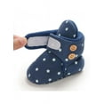 thumbnail image 2 of Crib Pram Shoes Winter Baby Girl 0-18M Newborn Warm Snow Booties Fur Lined Boots, 2 of 5
