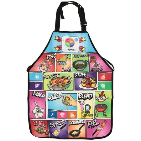 5 Tub Apron - Fresh Baby Comic Book Apron