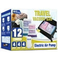 thumbnail image 1 of Bolsas de viaje para aspiradora con bomba eléctrica HIBAG Combo, paquete de 12, 1 of 7