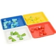 thumbnail image 3 of Bearachild Bandejas artísticas de plástico Multicolor, bandeja organizadora para manualidades resistente y duradera, 5 piezas Cocina y Comedor Como se muestra 28*21*3 cm + 5 piezas, 3 of 6