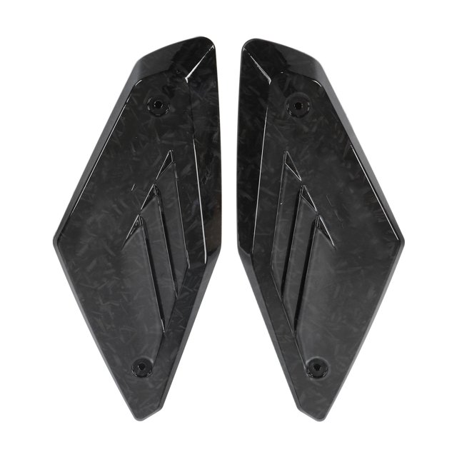 uds Panel lateral de motocicleta cubierta de entrada de aire reemplazo de protección para CB650R 2019 2020 2021 carbón de bambú