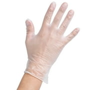 100 Disposable Gloves 3.5 Mil Vinal™ Food Glove (Non Latex Vinyl Exam) Large