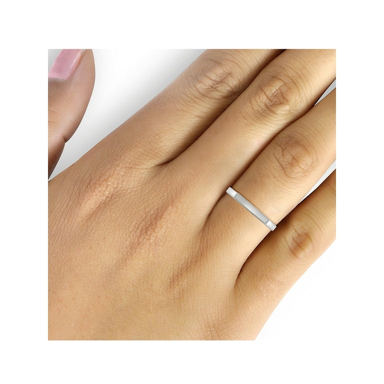 Dainty bar deals ring