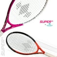 thumbnail image 4 of Diadem Super Ages 4-6 Junior Pre-Strung Tennis Racket, Red, 19", 4 of 5