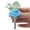 Blue, variant on Aurgiarme 4Pcs Rose Boutonniere for Bride, Bridesmaid, Wedding Bridal Flower Corsage for Wedding Ceremony Anniversary Proms Party