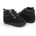 thumbnail image 3 of HsdsBebe?Baby?Boys?Girls?Oxford?Shoes?PU?Leather?Soft?Rubber?Sole?Sneakers??Anti-Slip?Toddler?Ankle?Boots?Infant?Walking?Shoes Moccasins, 3 of 6