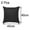 Black, variant on Unique Bargains 2-Pack Canvas Decorative Throw Pillow Cover 18" x 18" Red