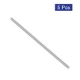 thumbnail image 4 of Uxcell 5Pack M6 x 200mm 1mm Pitch 304 Stainless Steel Fully Threaded Rod Bar Studs, 4 of 6