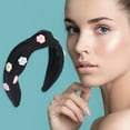 thumbnail image 2 of Unique Bargains 1 Pc Vintage Floral Headbands for Women Black, 2 of 6