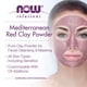 thumbnail image 4 of Mascarilla facial NOW Solutions Arcilla roja mediterránea 414 ml x2, 4 of 6