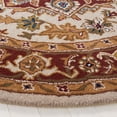 thumbnail image 4 of SAFAVIEH Classic Roderick Oriental Wool Area Rug, Light Gold/Red, 8' x 8' Round, 4 of 13