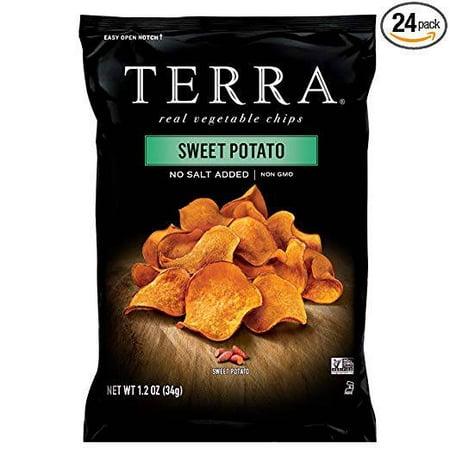 Terra Sweet Potato Chips, Plain, 1.2 Oz (Case of