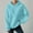 Blue, variant on Women Hoodies Drawstring Pullover Fashion Sweatshirts Casual Tops Fall Long Sleeve Sweatshirts Drawstring Sweatshirt Hoodies Cowl Neck Side Slit Pockets Hoodie Pullover Top Sleep Hoodie Women