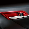 thumbnail image 5 of Furulu Interior Door Handle Bowl Cover Trims Lh&Rh For Toyota Camry 2018-2023 Red Abs, 5 of 5