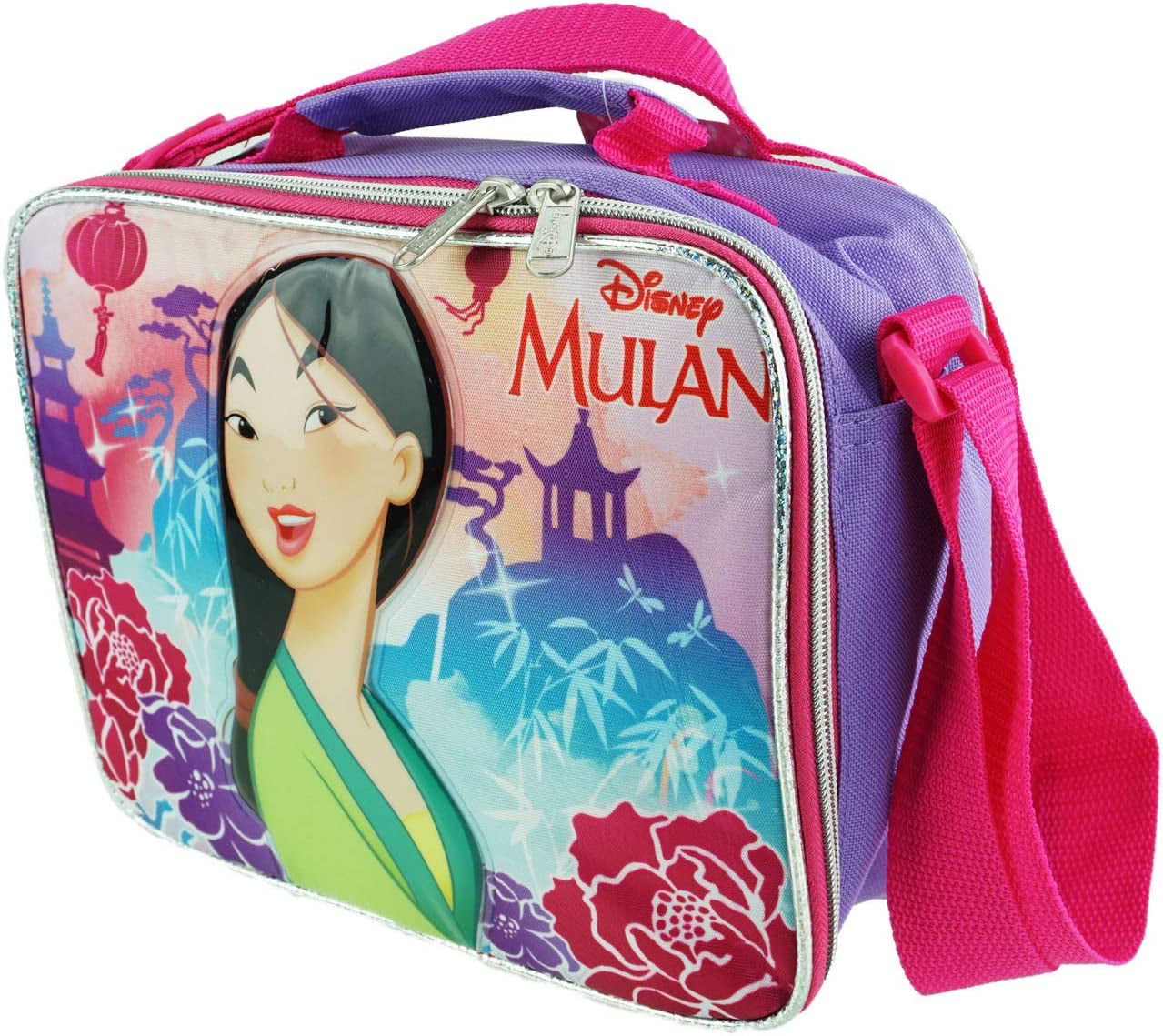 Disney Princess - Mulan Insulated Lunch Box With Adjustable Shoulder Straps  