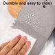 thumbnail image 3 of Worallymy acero inoxidable poligonal diente de sierra crema raspador de pasteles glaseado herramienta de peine de decoración más suave Worallymy JD735816773, 3 of 7