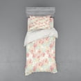thumbnail image 2 of Ambesonne Floral Bedding Set 4 Pcs, Orchid in Soft Colors, Queen, Multicolor, 2 of 3