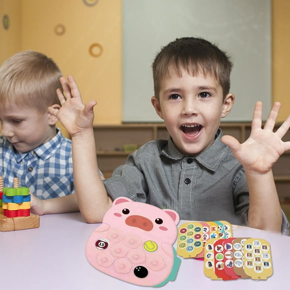 EGNMCR Children's Toy Training Memory Card锛?Pair Early Education Game Parent-child Interaction Intelligence Development Memory game Birthday Gifts for Kids