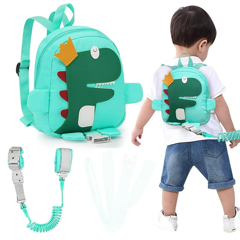 4 in 1 Anti lost Wristband Toddler Belt Backpack Walking Safety Bag Anti lost Travel Hanging Gift Boys Girls Kids Aid Bracelets