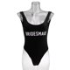 thumbnail image 4 of Bikini Monokini de una pieza con estampado de s para dama de honor Traje de baño de despedida de soltera para boda L Soledad Traje de baño de la mujer, 4 of 10