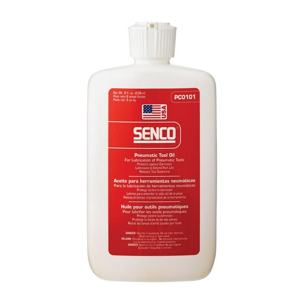 Senco Pneumatic Tool Lubricant 8 oz. Bottle 1 pc.