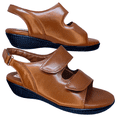 thumbnail image 4 of Sandalias de Mujer en Piel Borrego para Pie Diabetico Huaraches Casuales, 4 of 5