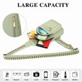 thumbnail image 4 of GAEKEAO Sling Bag for Women Crossbody Bags Fanny Pack Vegan Leather Chest Bag Travel Shoulder Belt Purse Backpack Gifts, 4 of 8