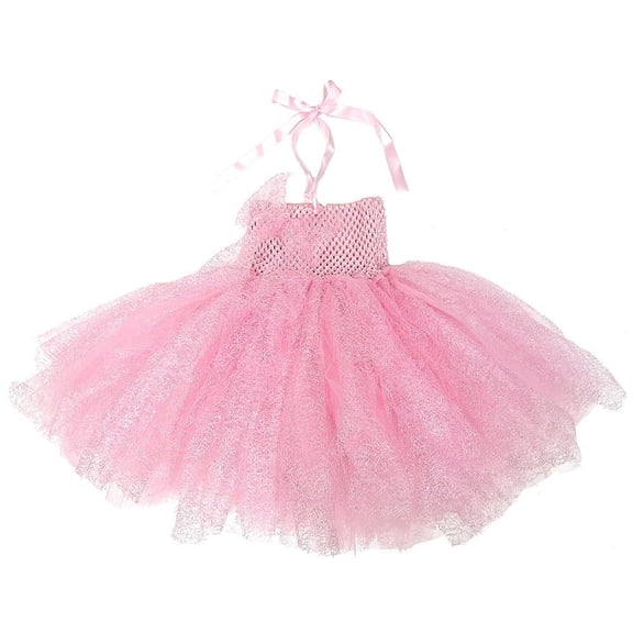 Wenchoice Girl'S Pink Hand Banding Dress  M(3T-4T)