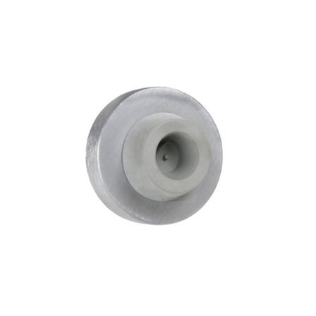 Trimco 1270CV626 Cast Concave Wall Bumper, Satin Chrome