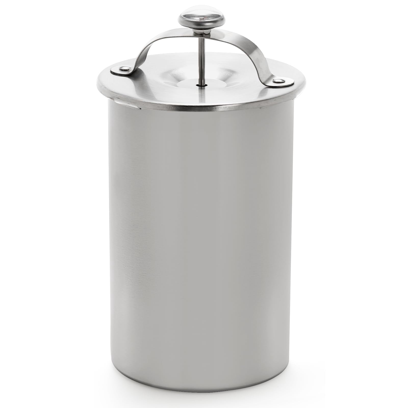 Stainless Steel Ham Maker Meat Press Cooker for Making Healthy Homemade Deli Meat with Thermometer