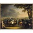 thumbnail image 3 of Johan Gustaf Sandberg 18x15 Black Modern Framed Museum Art Print Titled - Review on Ladugardsgarde, Stockholm (1818), 3 of 5